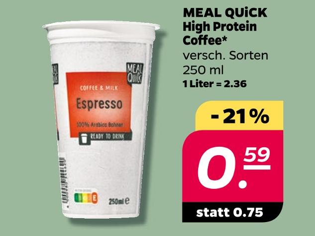High Protein Coffee