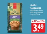 Cappuccino im Angebot bei famila Nordost in Langenhagen Cappuccino Angebote von Jacobs bei famila Nordost Langenhagen für 3,49 €