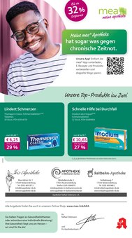 Aktueller mea - meine apotheke Prospekt "Unsere Juni-Angebote" Aktueller mea - meine apotheke Prospekt