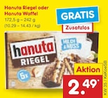 Hanuta Riegel oder Hanuta Waffel im Angebot bei Netto Marken-Discount in Essen Hanuta Riegel oder Hanuta Waffel Angebote von Hanuta bei Netto Marken-Discount Essen für 2,49 €