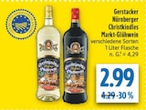 Nürnberger Christkindles Markt-Glühwein im Angebot bei diska in Chemnitz Nürnberger Christkindles Markt-Glühwein Angebote von Gerstacker bei diska Chemnitz für 2,99 €