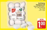 Champignons weiß im Angebot bei E center in Erlangen Champignons weiß Angebote von Gut & Günstig bei E center Erlangen für 1,00 €