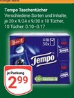 Aktuelles Taschentücher Angebot bei GLOBUS in Krefeld ab 2,99 €