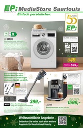 EP: Prospekt für Saarlouis mit 12} Seiten EP: Prospekt für Saarlouis: "EP: MediaStore Saarlouis. Einfach persönlicher.", 12 Seiten, 01.12.2023 - 16.12.2023