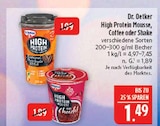 High Protein Mousse Praline Chocolate Style Angebote von Dr. Oetker bei Marktkauf Görlitz für 1,49 €