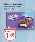 Snack Angebote von Milka bei GLOBUS Amberg für 1,59 €