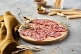 SAUCISSON SEC TRANCHÉ AUCHAN LE CHARCUTIER - AUCHAN en promo à 2,65 € chez Auchan Hypermarché SAUCISSON SEC TRANCHÉ AUCHAN LE CHARCUTIER - AUCHAN dans le catalogue Auchan Hypermarché