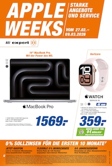 expert Prospekt APPLE WEEKS mit 4 Seiten