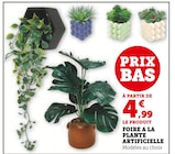 Promo Foire à la plante artificielle à 4,99 € dans le catalogue Super U à Paris