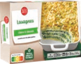 Lasagnes chèvre épinards - LA CUISINE DES SAVEURS dans le catalogue Aldi