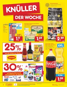 Aktueller Netto Marken-Discount Prospekt "Aktuelle Angebote" Seite 2 von 50 Seiten für Augsburg
