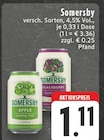 Apple im Angebot bei EDEKA in Paderborn Apple Angebote von Somersby bei EDEKA Paderborn für 1,11 €