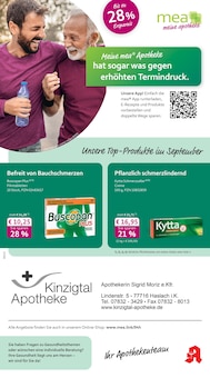 mea - meine apotheke Prospekt Unsere September-Angebote mit 4 Seiten