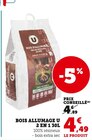 Bois Allumage 2 en 1 30L - U en promo chez Super U Thonon-les-Bains à 4,49 €