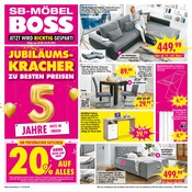 Möbel im SB Möbel Boss Prospekt in Emden Aktueller SB Möbel Boss Prospekt mit Möbel, "JETZT WIRD RICHTIG GESPART!", Seite 1