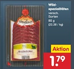 Wildspezialitäten im Angebot bei Netto Marken-Discount in Chemnitz Wildspezialitäten Angebote bei Netto Marken-Discount Chemnitz für 1,79 €