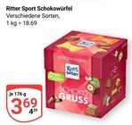 Aktuelle Ritter Sport Angebote bei GLOBUS in Duisburg Aktuelles Schokowürfel Angebot bei GLOBUS in Duisburg ab 3,69 €
