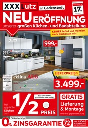 Küchengeräte im XXXLutz Prospekt in Celle Aktueller XXXLutz Prospekt mit Küchengeräte, "NEUERÖFFNUNG", Seite 1