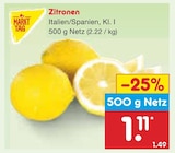 Zitronen von Markttag im aktuellen Netto Marken-Discount Prospekt