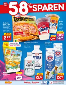 Sahne im Netto Marken-Discount Prospekt "Aktuelle Angebote" mit 69 Seiten (Duisburg)