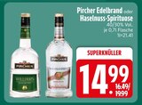 Spirituosen im EDEKA Prospekt Edelbrand von Pircher im aktuellen EDEKA Prospekt für 14,99 €