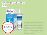 SafeDrop 0,1 % Angebote von HYLO-VISION bei LINDA Gera für 12,15 €