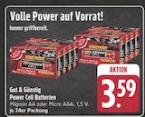Power Cell Batterien Angebote von Gut & Günstig bei E center Chemnitz für 3,59 €