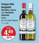 Wein von Pasqua Villa im aktuellen V-Markt Prospekt für 4,49 €