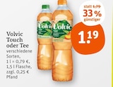 Touch oder Tee Angebote von Volvic bei tegut Nordhausen für 1,19 €