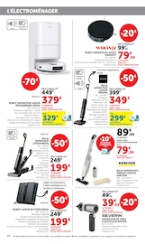 Aspirateur en promo dans le catalogue Hyper U à la page 16