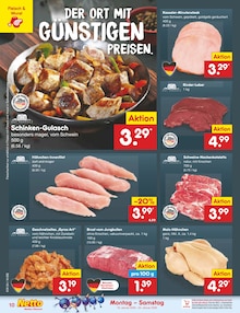 Steak im aktuellen Netto Marken-Discount Prospekt (Mönchengladbach) Steak im Netto Marken-Discount Prospekt "Aktuelle Angebote" mit 60 Seiten (Mönchengladbach)