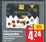 Lieblingspralinen von EDEKA Genussmomente für 4,24 € bei EDEKA im Angebot Lieblingspralinen von EDEKA Genussmomente im aktuellen EDEKA Prospekt