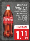 Aktuelle Cola Angebote bei E center in Duisburg Aktuelles Coca-Cola, Fanta, Sprite Angebot bei E center in Duisburg ab 1,11 €