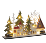 Décoration lumineuse rennes et sapins - Maxi Bazar Décoration lumineuse rennes et sapins à 9,99 € dans le catalogue Maxi Bazar