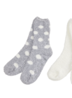 Lot de 2 paires de chaussettes cocooning - Gifi à Paris Lot de 2 paires de chaussettes cocooning en promo chez Gifi Paris à 1,99 €