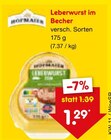 Leberwurst im Becher Angebote bei Netto Marken-Discount Heidelberg für 1,29 €