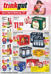 Aktueller Trinkgut Getränkemarkt Prospekt in Oerlinghausen und Umgebung, "Aktuelle Angebote" mit 6 Seiten, 05.05.2025 - 10.05.2025