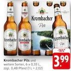 Aktuelle Bier Angebote bei EDEKA in Koblenz Aktuelles Pils Angebot bei EDEKA in Koblenz ab 3,99 €