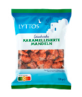 Karamellisierte Mandeln oder Karamellisierte Erdnüsse Angebote von LYTTOS bei ALDI Nord Kamen für 1,49 €