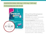 GAVISCON DUAL 500 mg / 213 mg / 325 mg bei LINDA Partnerapotheke im Prospekt "" für 12,97 €