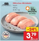 Hähnchen-Ministeaks von GUT PONHOLZ für 3,79 € bei Netto Marken-Discount im Angebot Hähnchen-Ministeaks von GUT PONHOLZ im aktuellen Netto Marken-Discount Prospekt