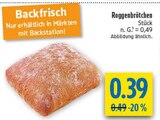 Roggenbrötchen Angebote bei diska Görlitz für 0,39 €