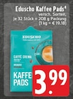Kaffee Pads im Angebot bei EDEKA in Borken Kaffee Pads Angebote von Eduscho bei EDEKA Borken für 3,99 €