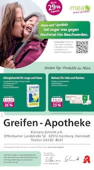 Aktueller mea - meine apotheke Prospekt (Rodgau, 4 Seiten zum blättern mea - meine apotheke Prospekt Unsere März-Angebote mit 4 Seiten