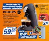 Kaffeepad-System CSA220/60 Original Plus Premium im Angebot bei expert in Freiberg Kaffeepad-System CSA220/60 Original Plus Premium Angebote von PHILIPS bei expert Freiberg für 59,99 €