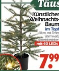 Aktuelle Künstlicher Weihnachtsbaum Angebote bei Wreesmann in Cottbus Aktuelles Künstlicher Weihnachtsbaum Angebot bei Wreesmann in Cottbus ab 7,99 €