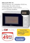 Mikrowelle MW 791 von Clatronic für 1,99 € bei GLOBUS im Angebot Mikrowelle MW 791 von Clatronic im aktuellen GLOBUS Prospekt