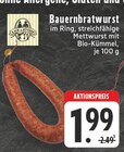 Aktuelles Bauernbratwurst Angebot bei E center in Bielefeld ab 1,99 €