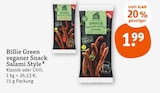 veganer Snack Salami Style von Billie Green im aktuellen tegut Prospekt für 1,99 €