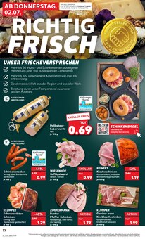 Mettwurst im aktuellen Kaufland Prospekt (Mannheim) Mettwurst im Kaufland Prospekt "Hier bin ich richtig" mit 64 Seiten (Mannheim)
